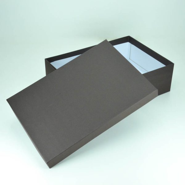 Caixa de Papel Rígida Retangular Marrom 35 x 25 x 11 cm - Imagem 2