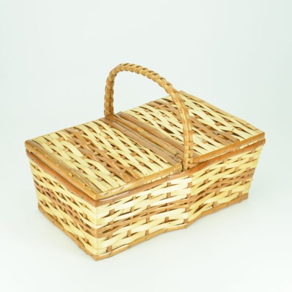 Cesta Piquenique de Vime 32 x 20 x 12 cm