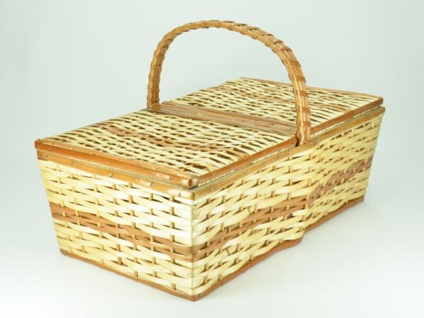 Cesta Piquenique de Vime 50 x 29 x 18 cm